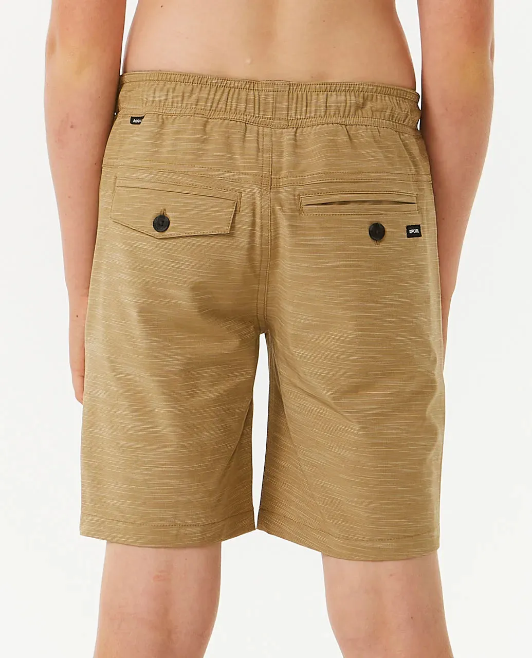 RIPCURL BOARDWALK JACKSON VOLLEY SHORT BOY - DARK KHAKI