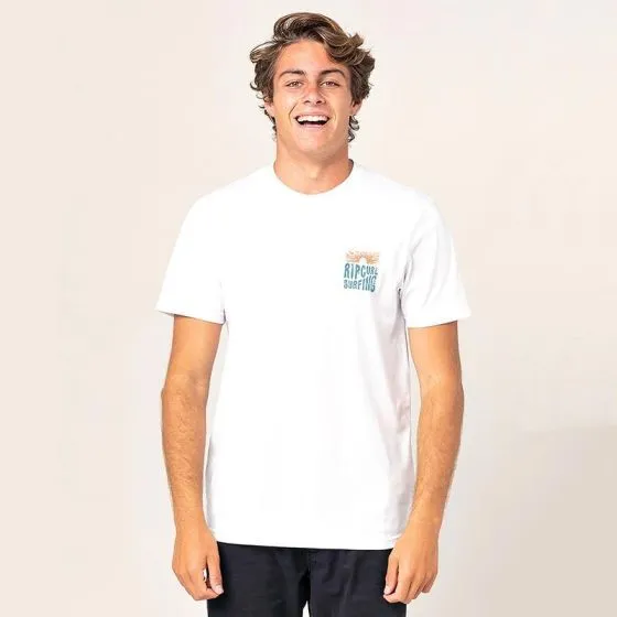 Ripcurl El Diablo Mens VPC T-Shirt - White