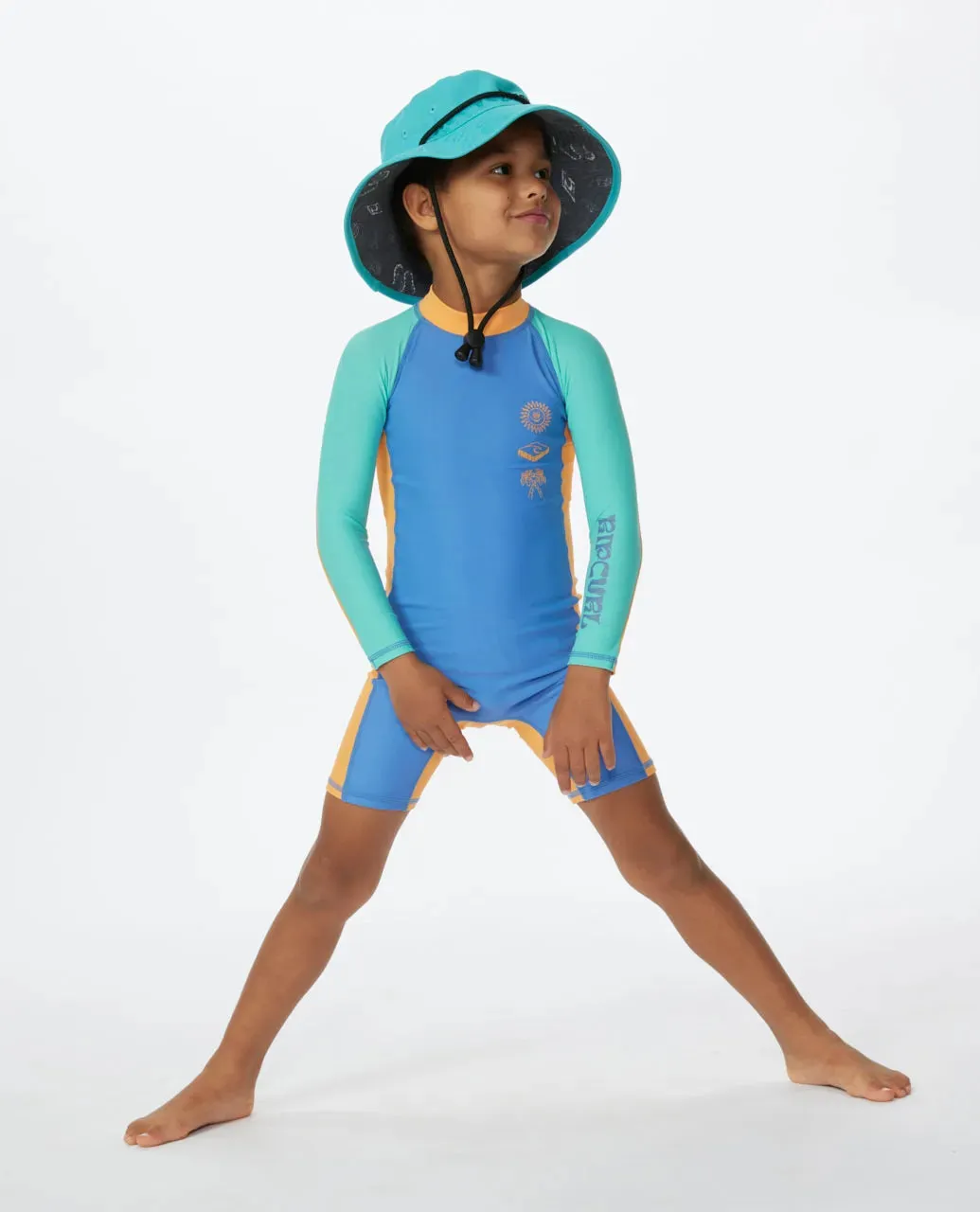 RIPCURL MYSTIC UPF LONG SLEEVE SPRING SUIT - BLUE YONDER