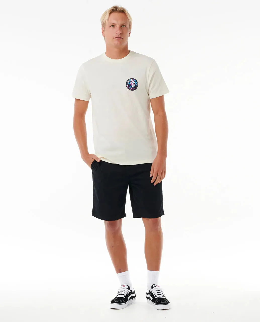 RIPCURL PASSAGE TEE - BONE