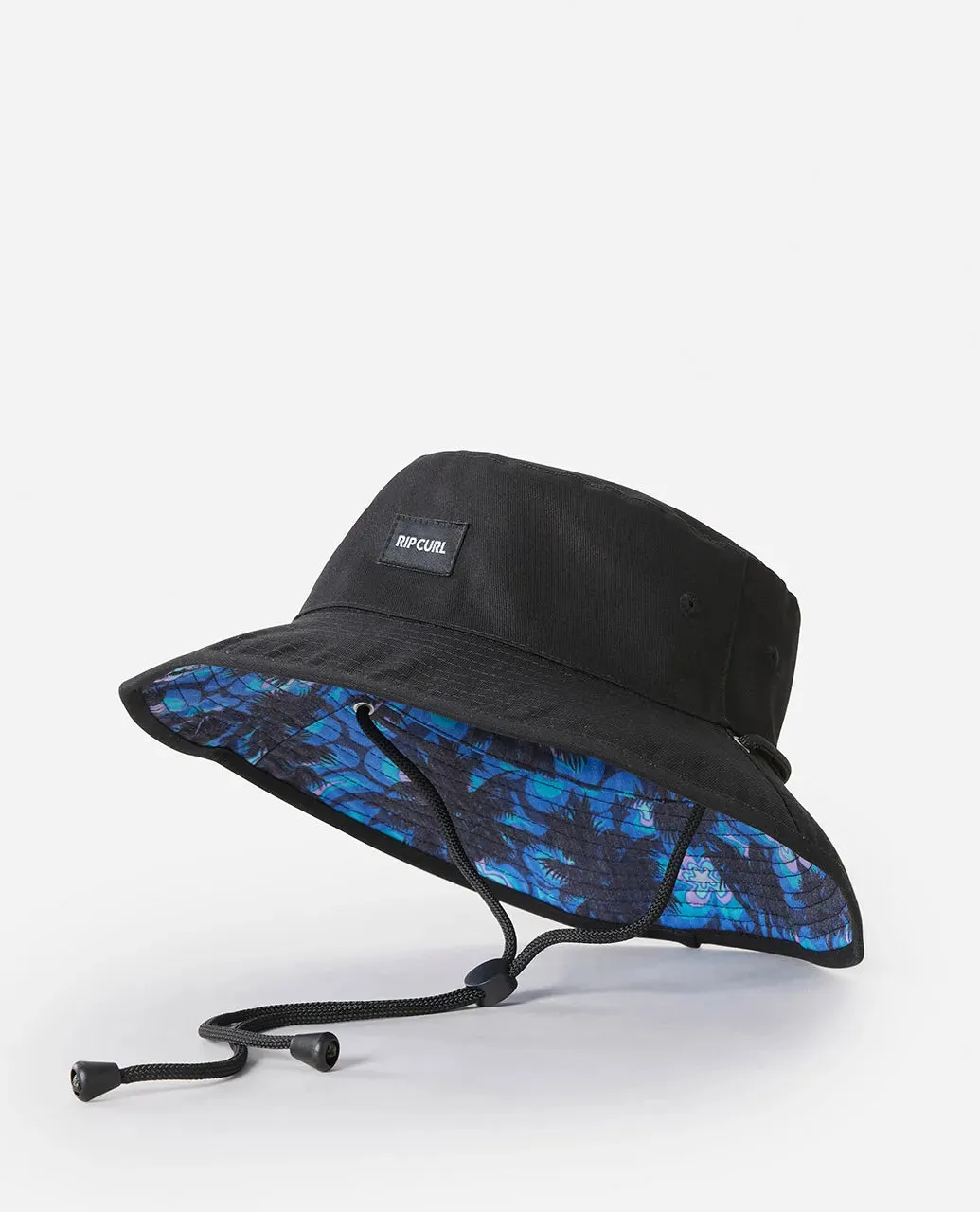 RIPCURL REVERSIBLE REVO VALLEY MID BRIM HAT - BLUE YONDER