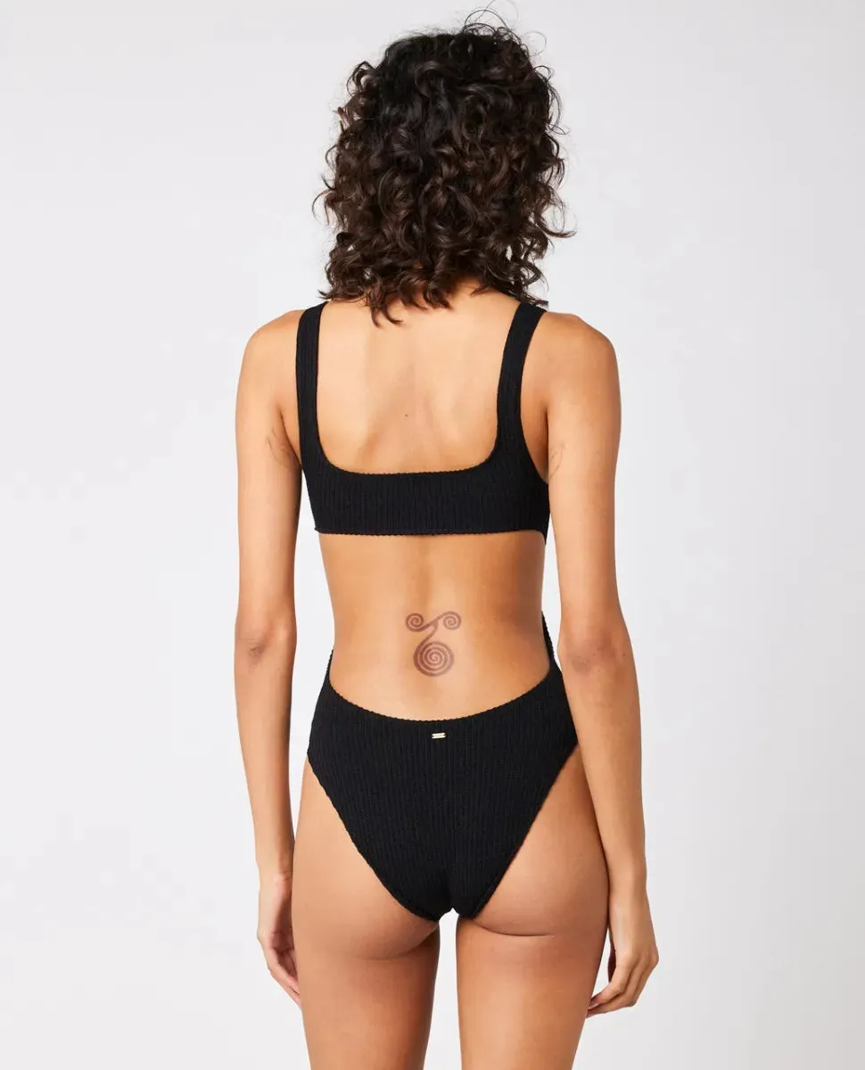 RIPCURL SURF CITIES ONE PIECE SWIM SUIT - BLACK