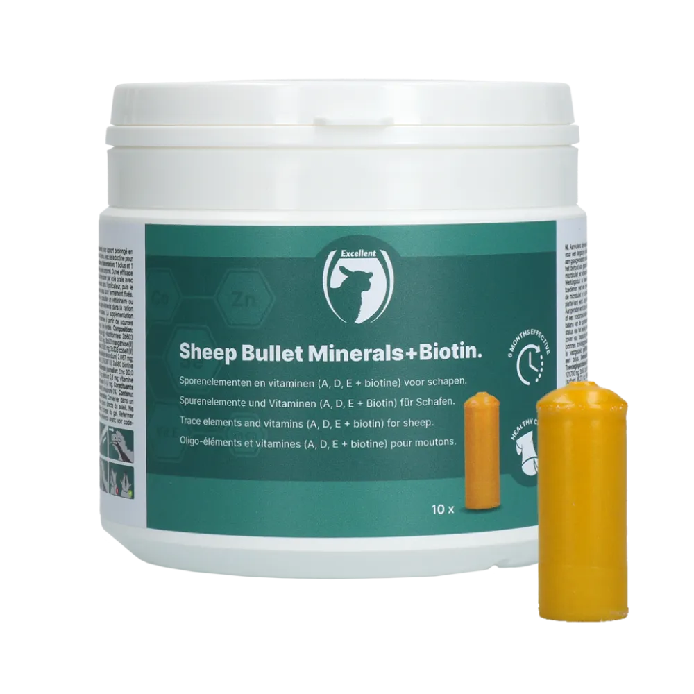 Sheep Bullet Minerals + Biotine