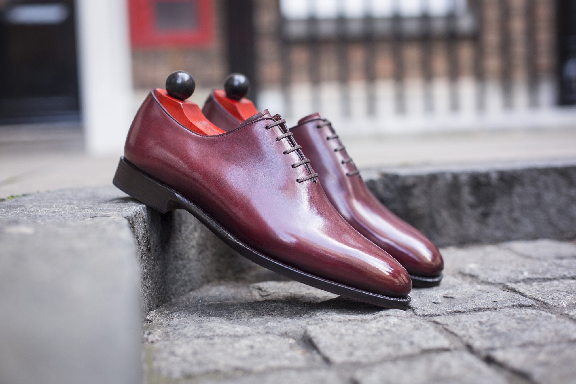 Skyway - MTO - Burgundy Calf - TMG Last - Single Leather Sole