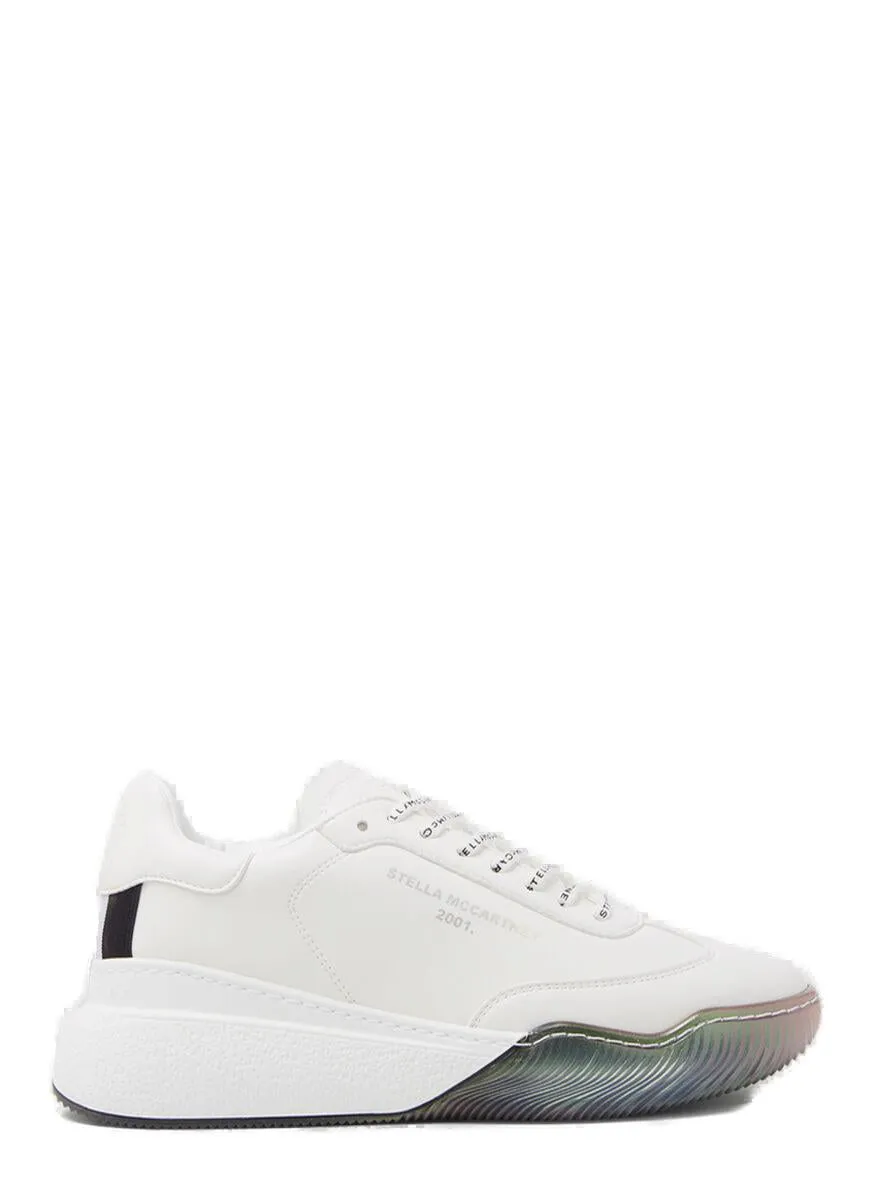 Stella McCartney Round Toe Lace-Up Sneakers