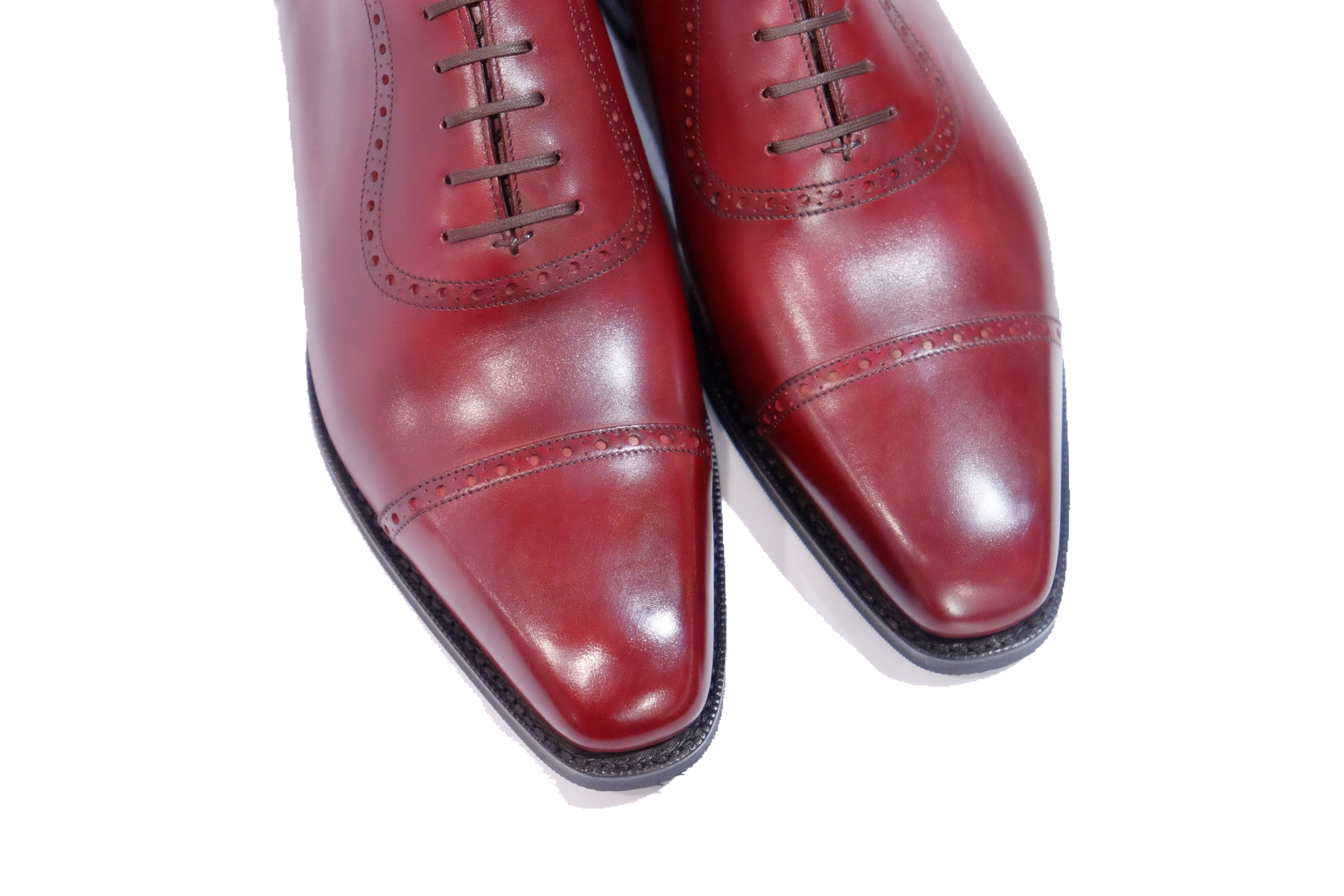 Sunnyside - MTO - Burgundy Calf - MGF Last - City Rubber Sole