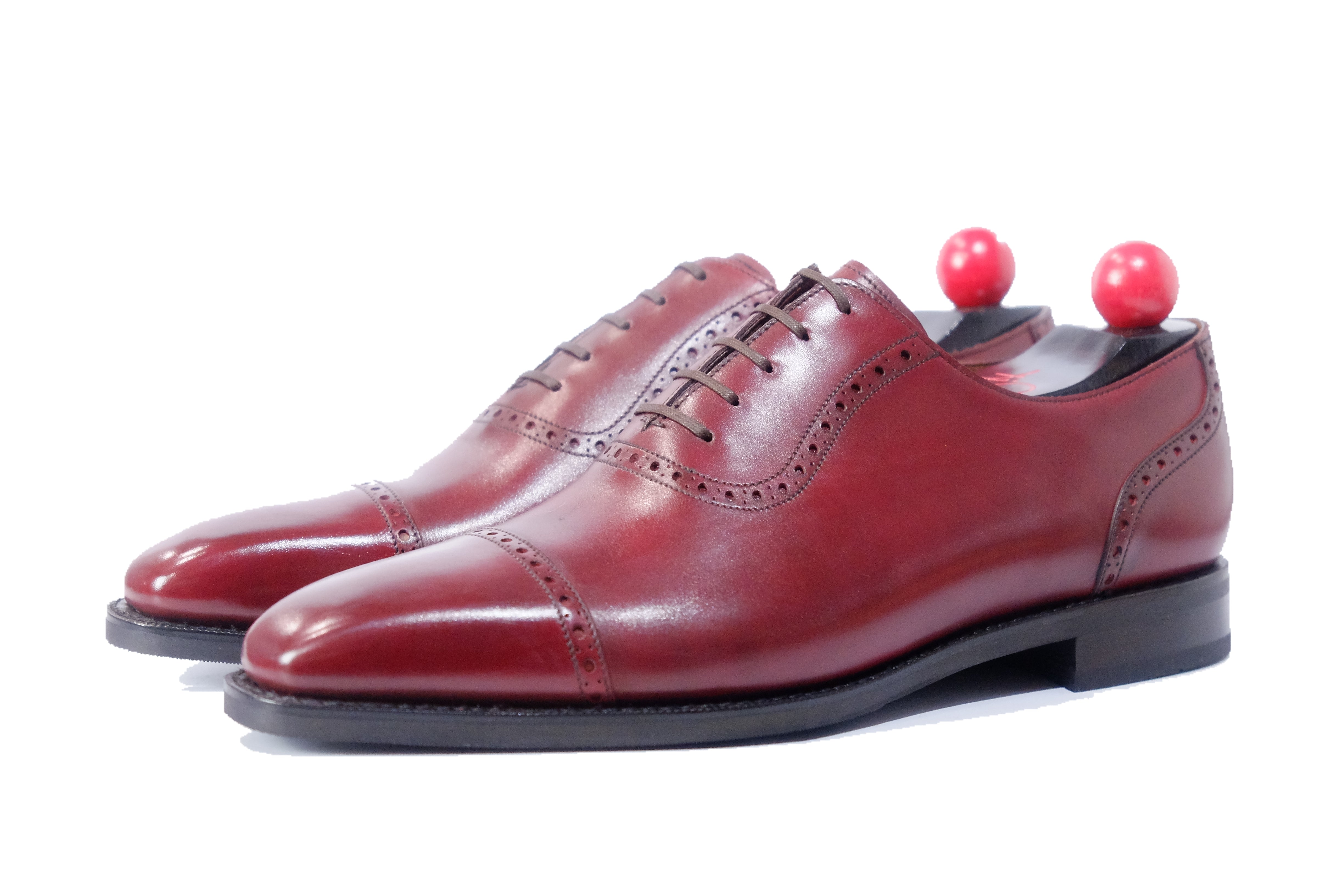 Sunnyside - MTO - Burgundy Calf - MGF Last - City Rubber Sole