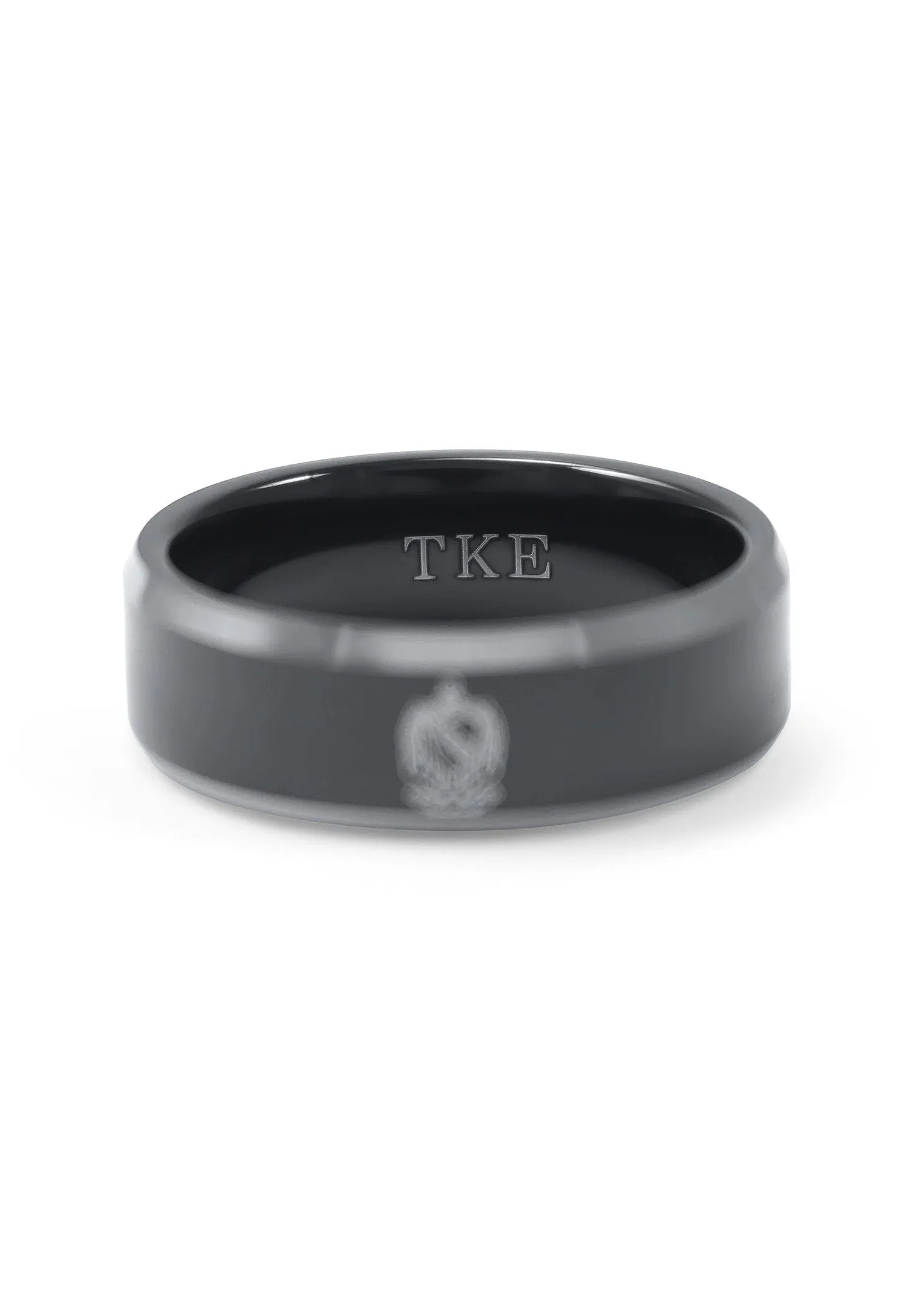 Tau Kappa Epsilon (TKE) Black Tungsten Ring