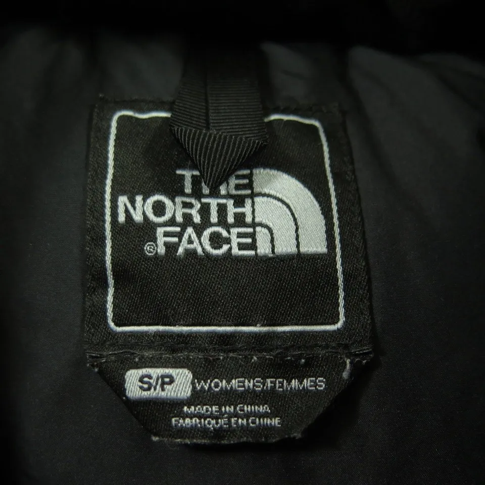 The North Face 700 Down fill Vest Womens S Black Puffy Ski TNF