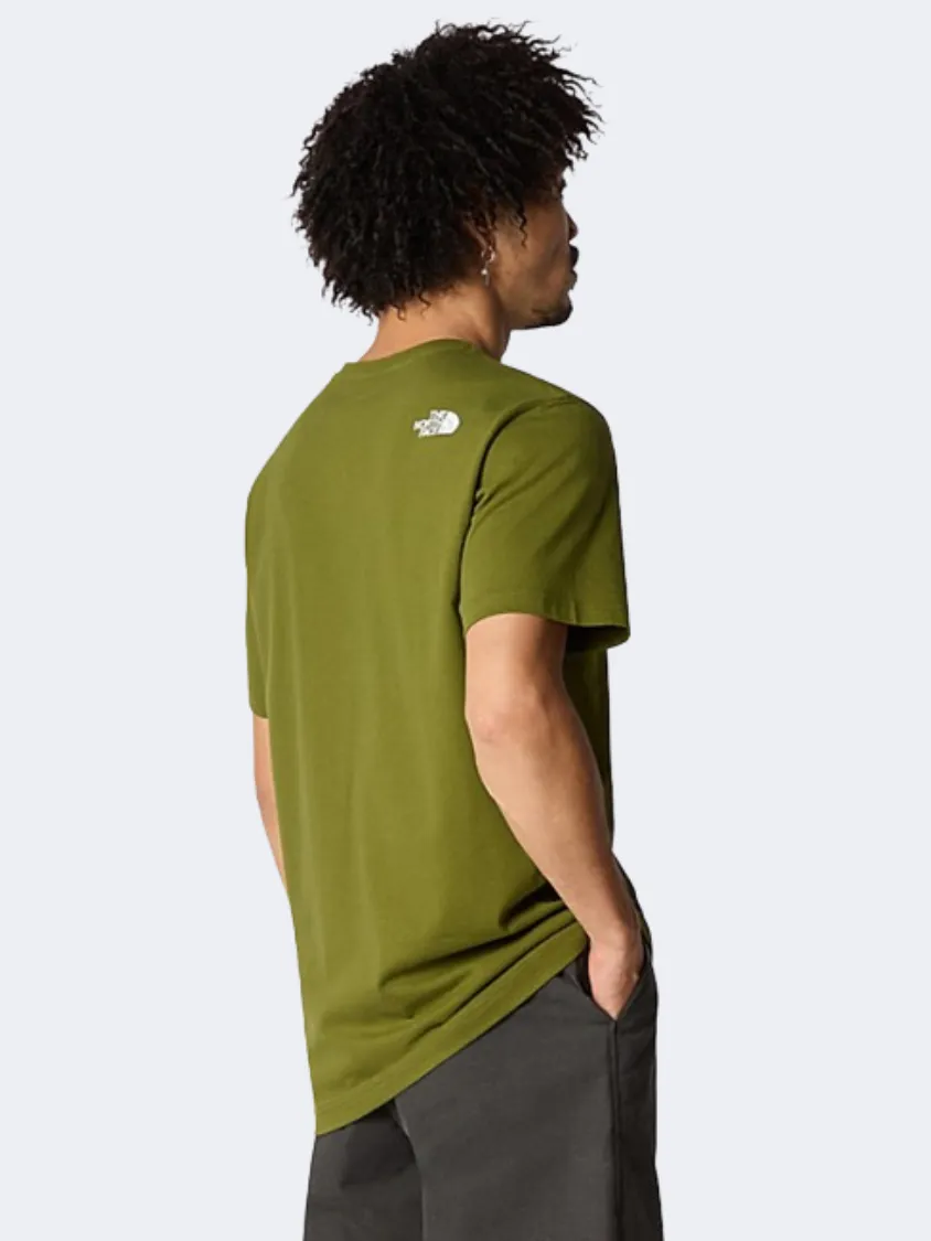 The North Face Bekerley California Pocket Men Lifestyle T-Shirt Forest Olive