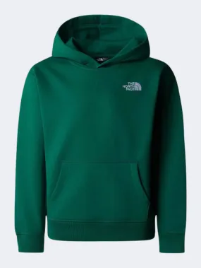 The North Face Essential Oversized Kids Lifestyle Hoody Evergreen