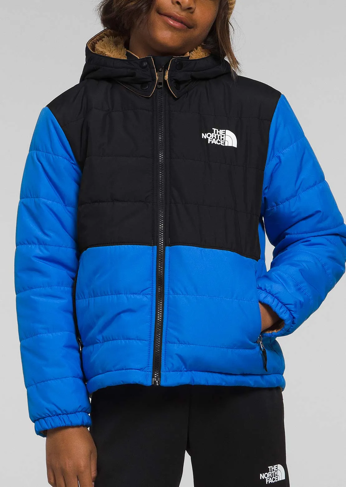 The North Face Junior Reversible Mt Chimbo Full Zip Hooded Jacket