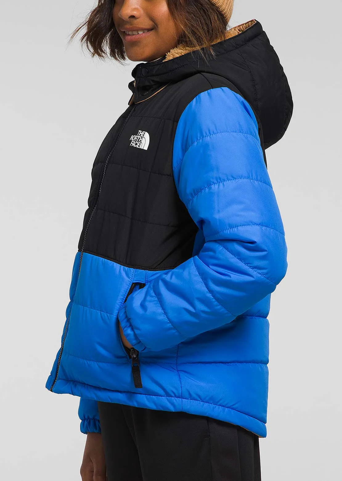 The North Face Junior Reversible Mt Chimbo Full Zip Hooded Jacket