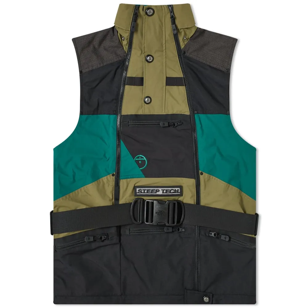 The North Face Steep Tech Apogee VestOlive, Evergreen & TNF Black