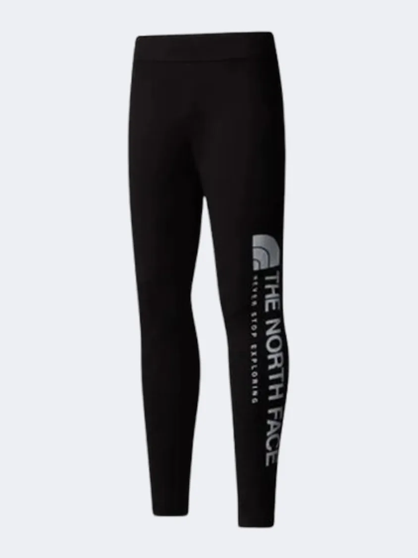 The North Face Vertical Graphic Women Lifestyle Tight Black/Grey