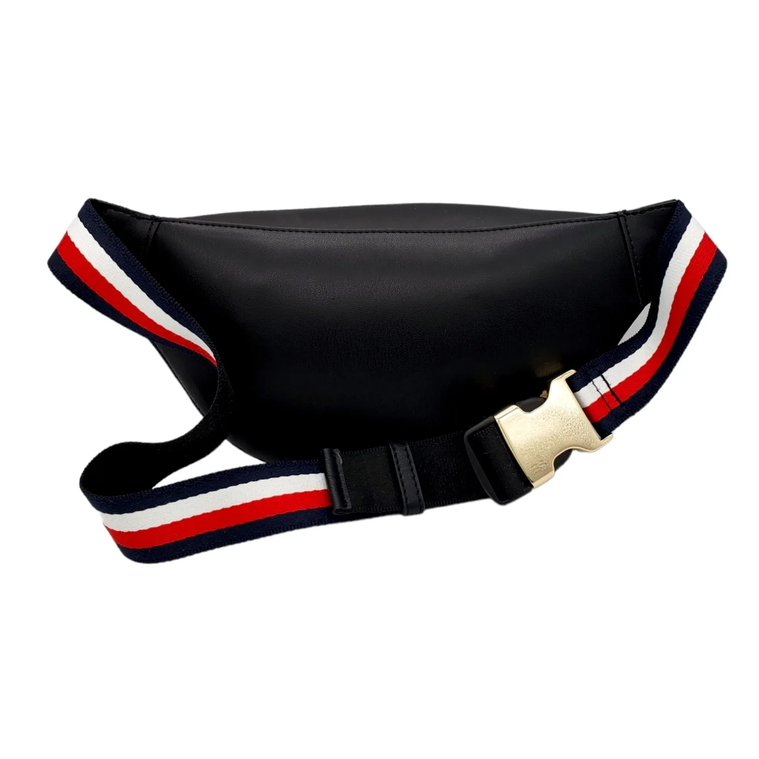 Tommy Hilfiger Black with Gold Signature Bum Bag