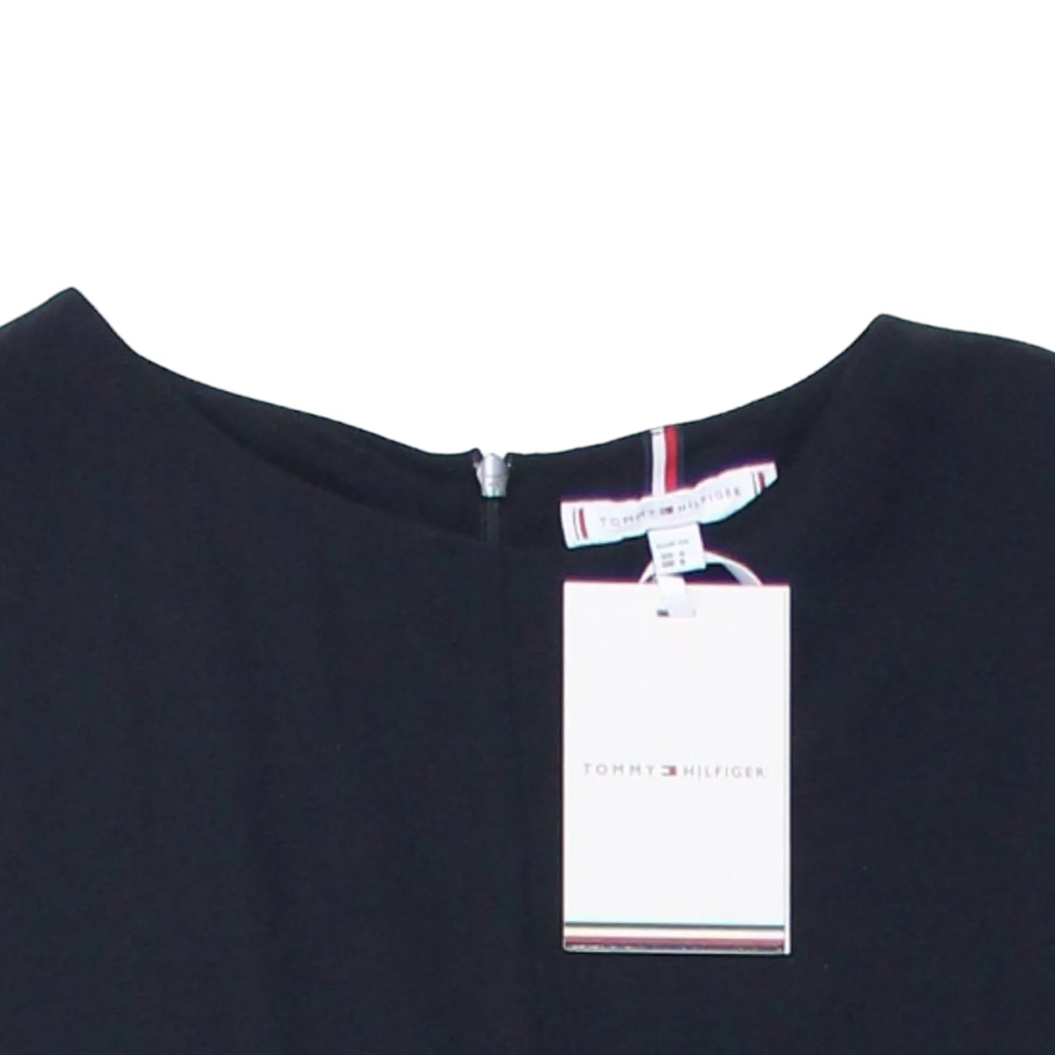 Tommy Hilfiger Black/Cream Colour Block Dress