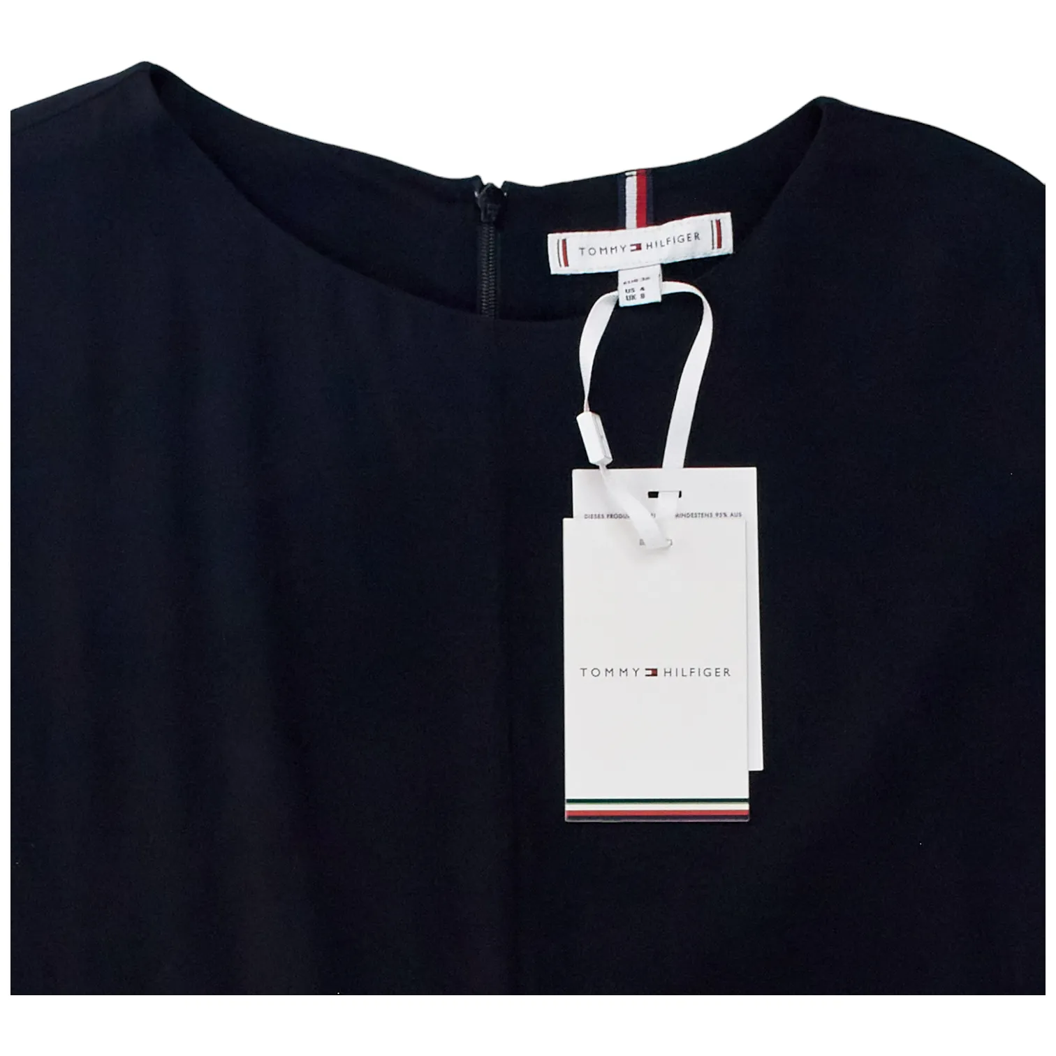 Tommy Hilfiger Black/Cream Colour Block Dress