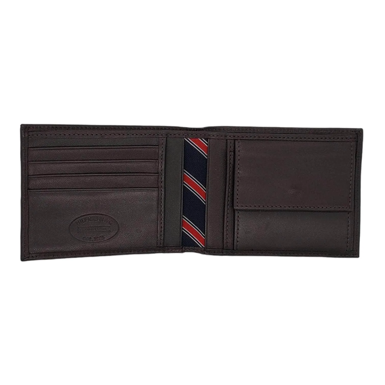 Tommy Hilfiger Brown Leather Wallet