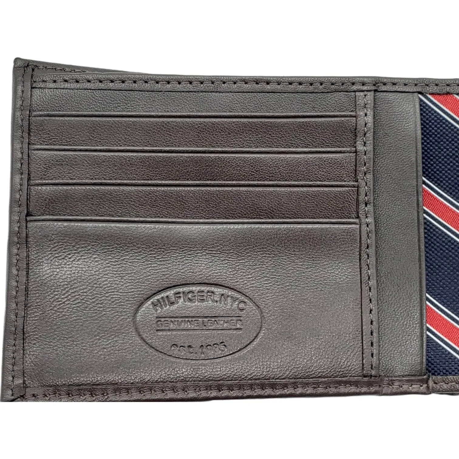 Tommy Hilfiger Brown Leather Wallet