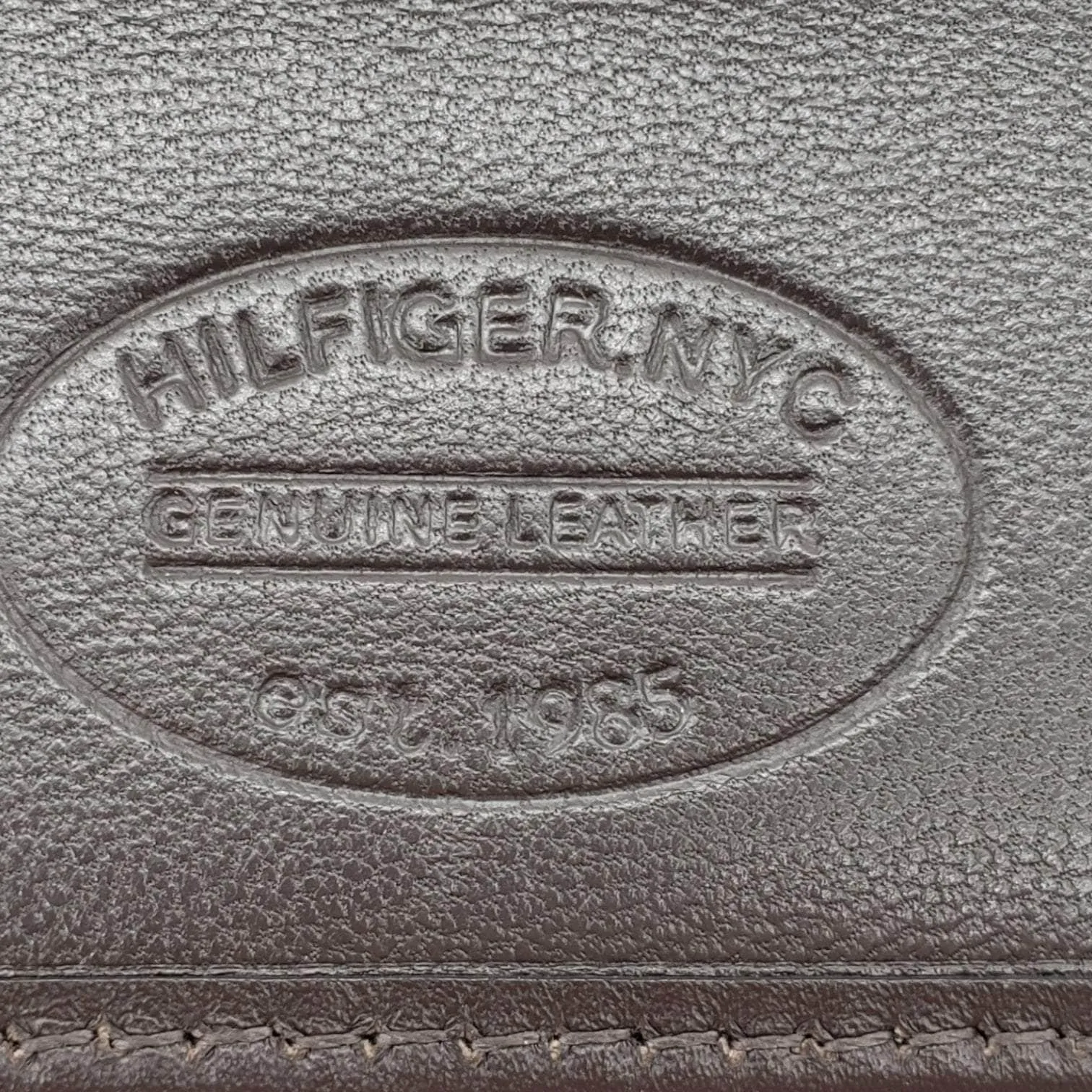 Tommy Hilfiger Brown Leather Wallet