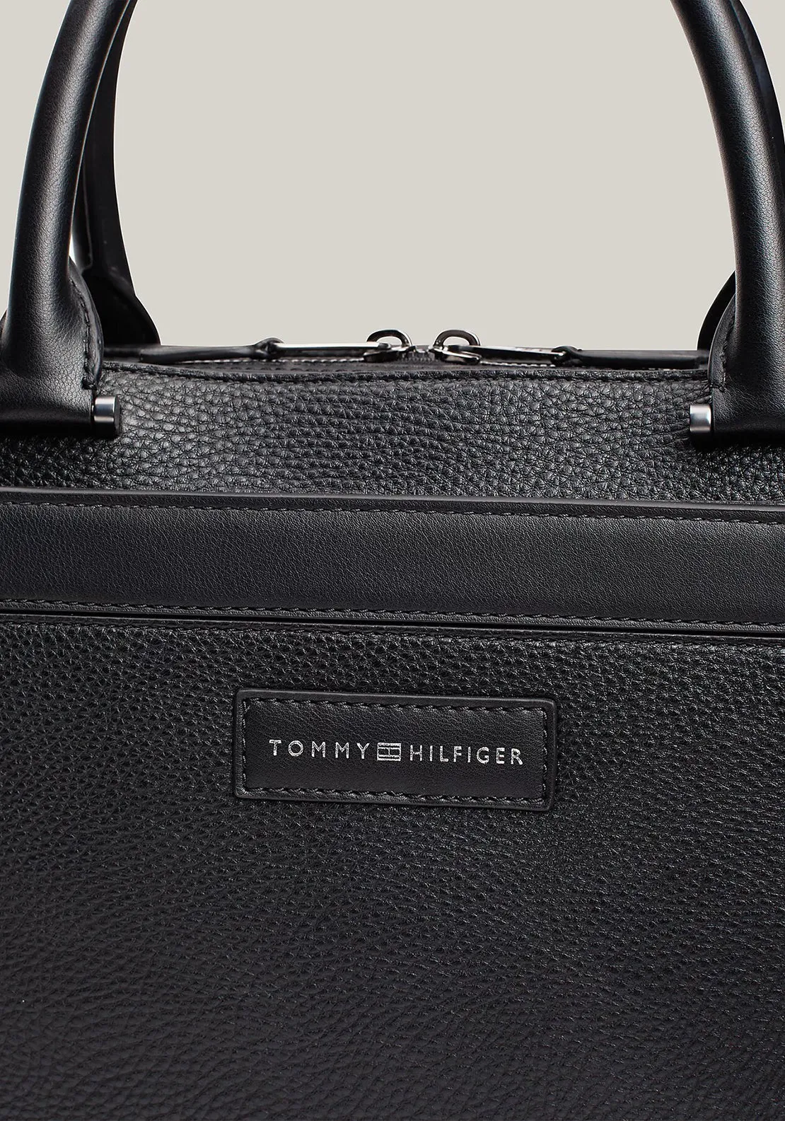 Tommy Hilfiger Business Slim Laptop Bag, Black