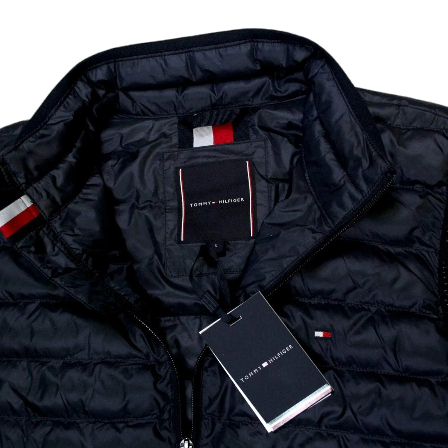 Tommy Hilfiger Navy Padded Gilet