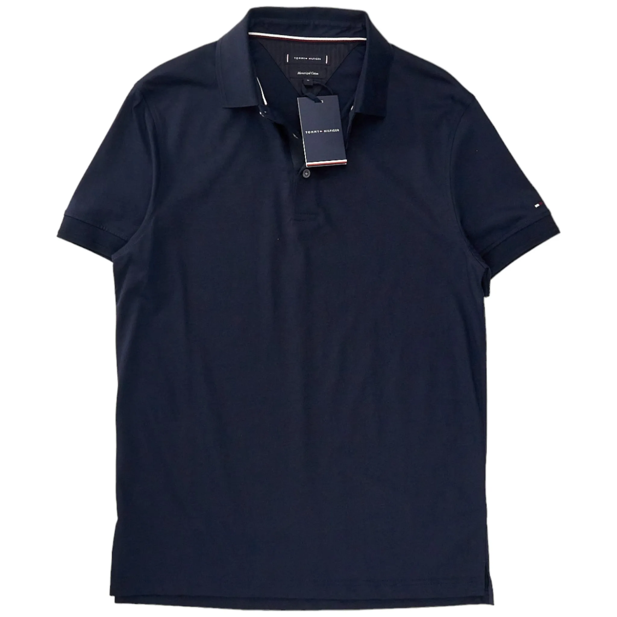 Tommy Hilfiger Navy Slim Polo Shirt