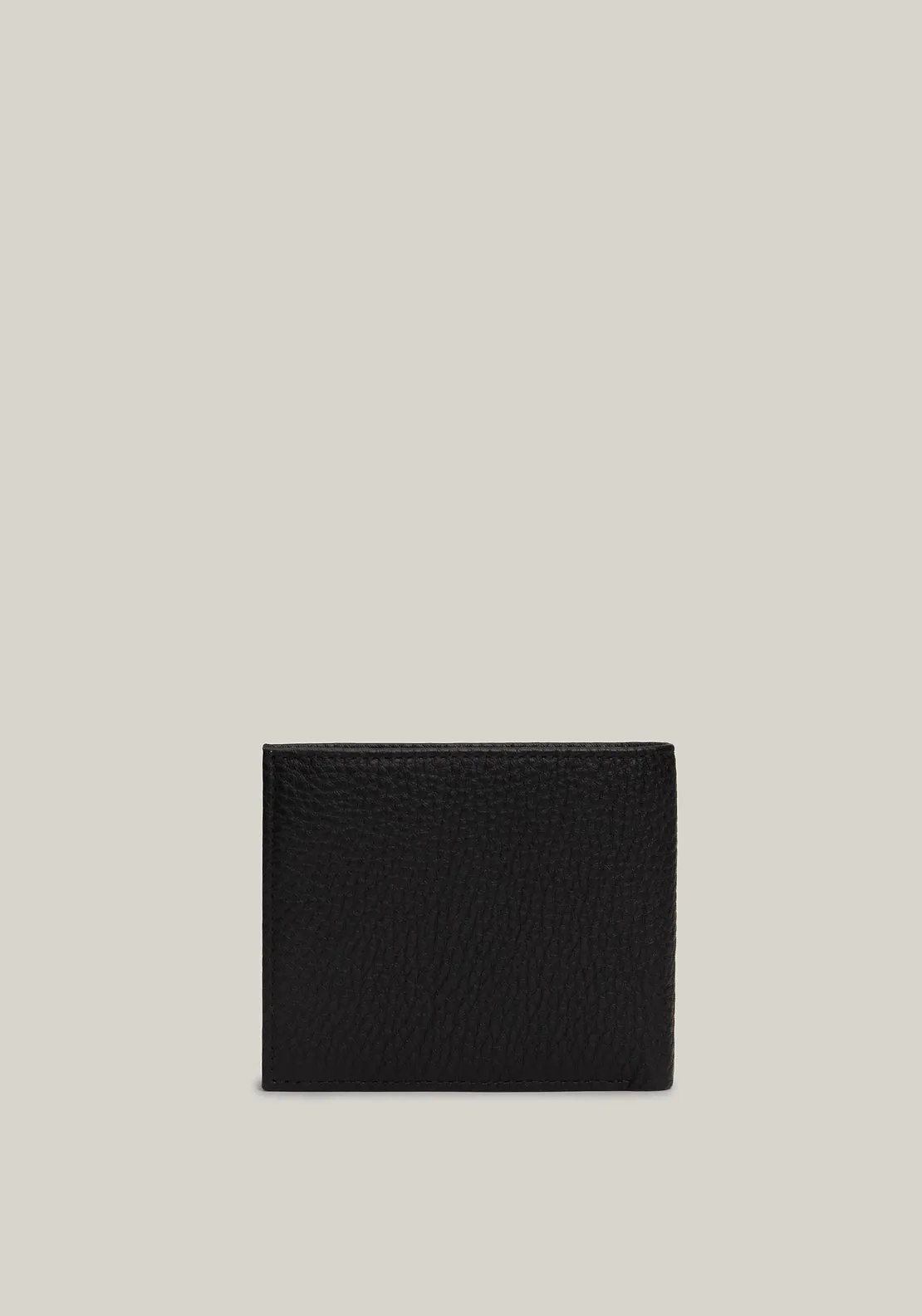 Tommy Hilfiger Premium Leather Card & Coin Wallet, Black