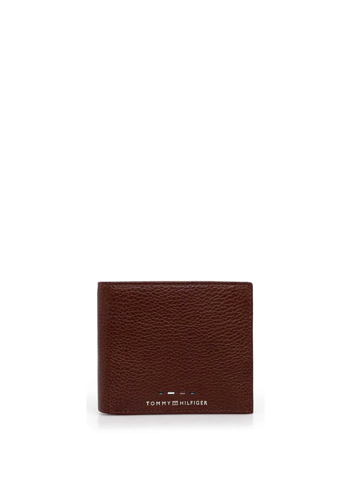 Tommy Hilfiger Premium Leather Card & Coin Wallet, Brown