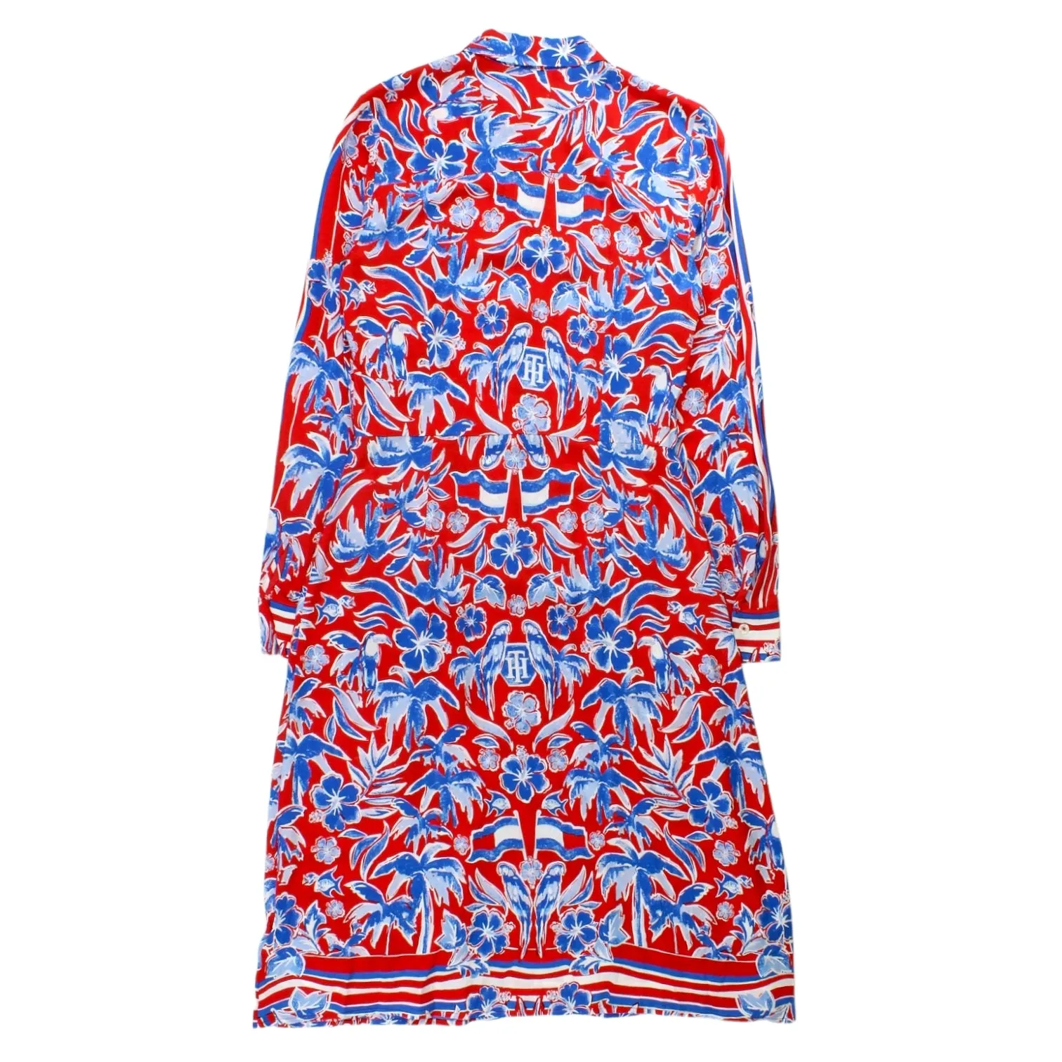 Tommy Hilfiger Red Island Print Dress