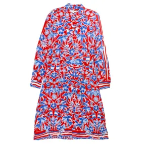 Tommy Hilfiger Red Island Print Dress