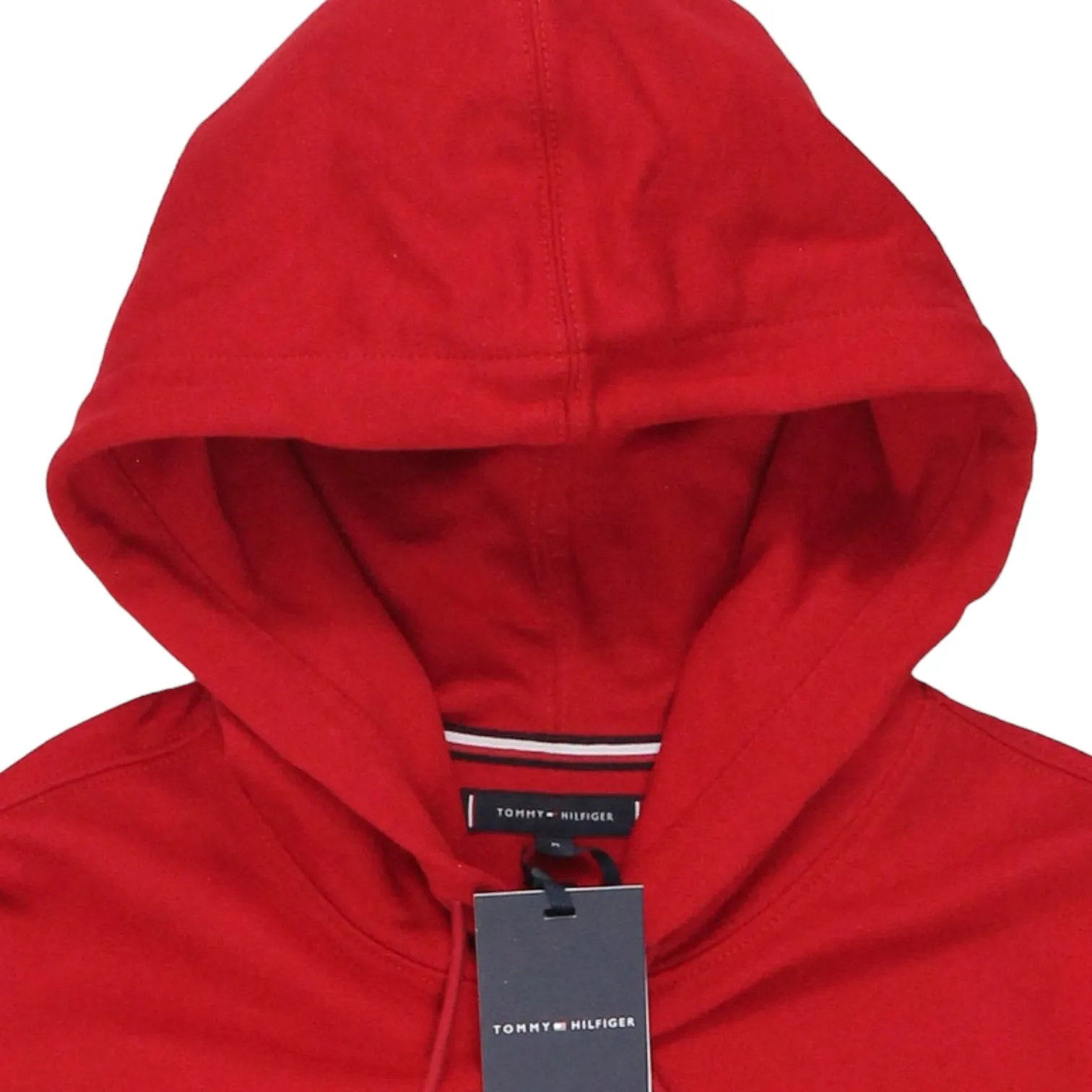 Tommy Hilfiger Red Monotype Box Hoody