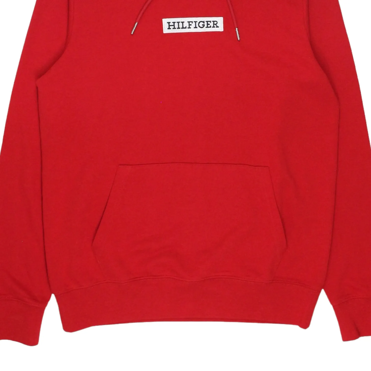 Tommy Hilfiger Red Monotype Box Hoody