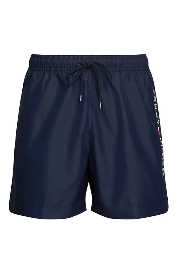 Tommy Hilfiger Swim Shorts Side Logo Navy