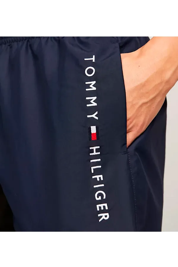 Tommy Hilfiger Swim Shorts Side Logo Navy