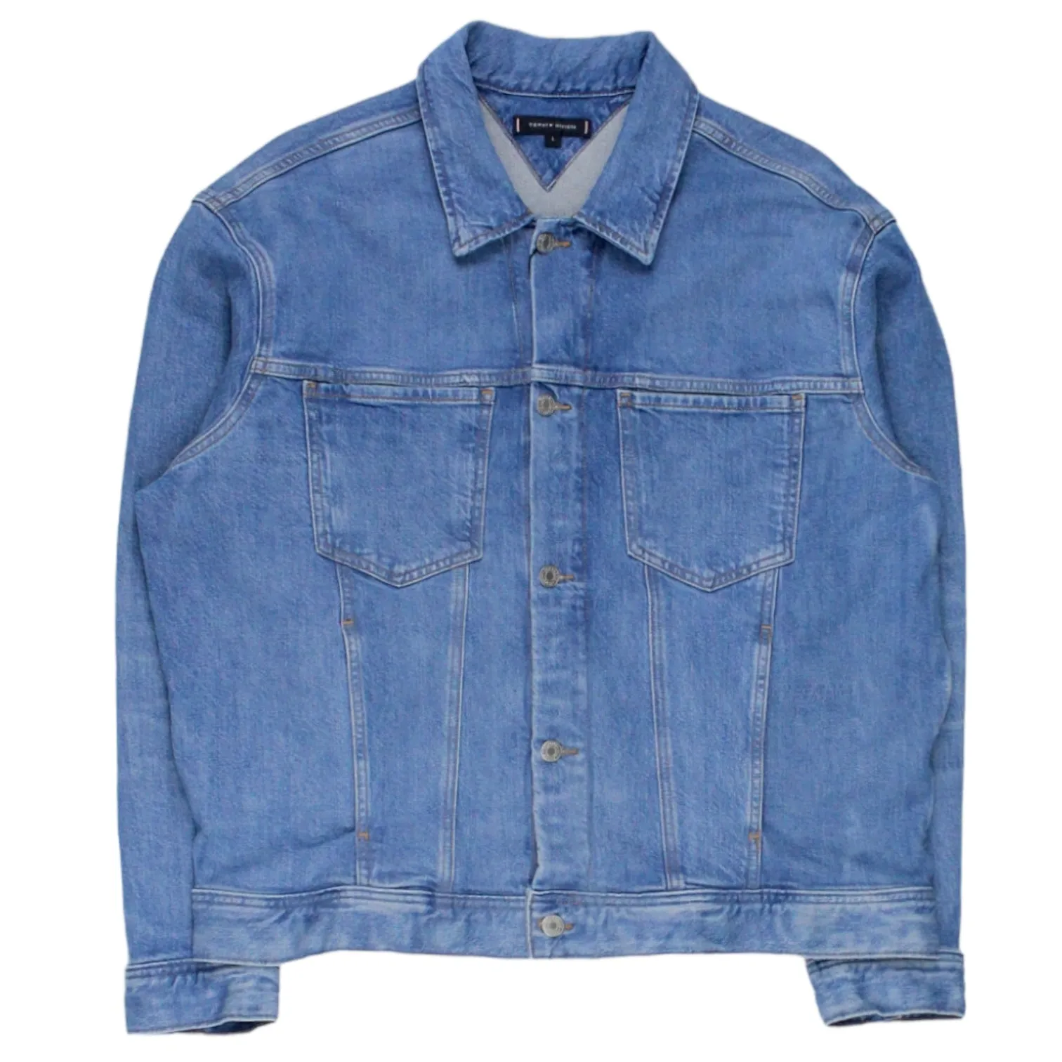 Tommy Hilfiger Washed Blue Trucker Jacket