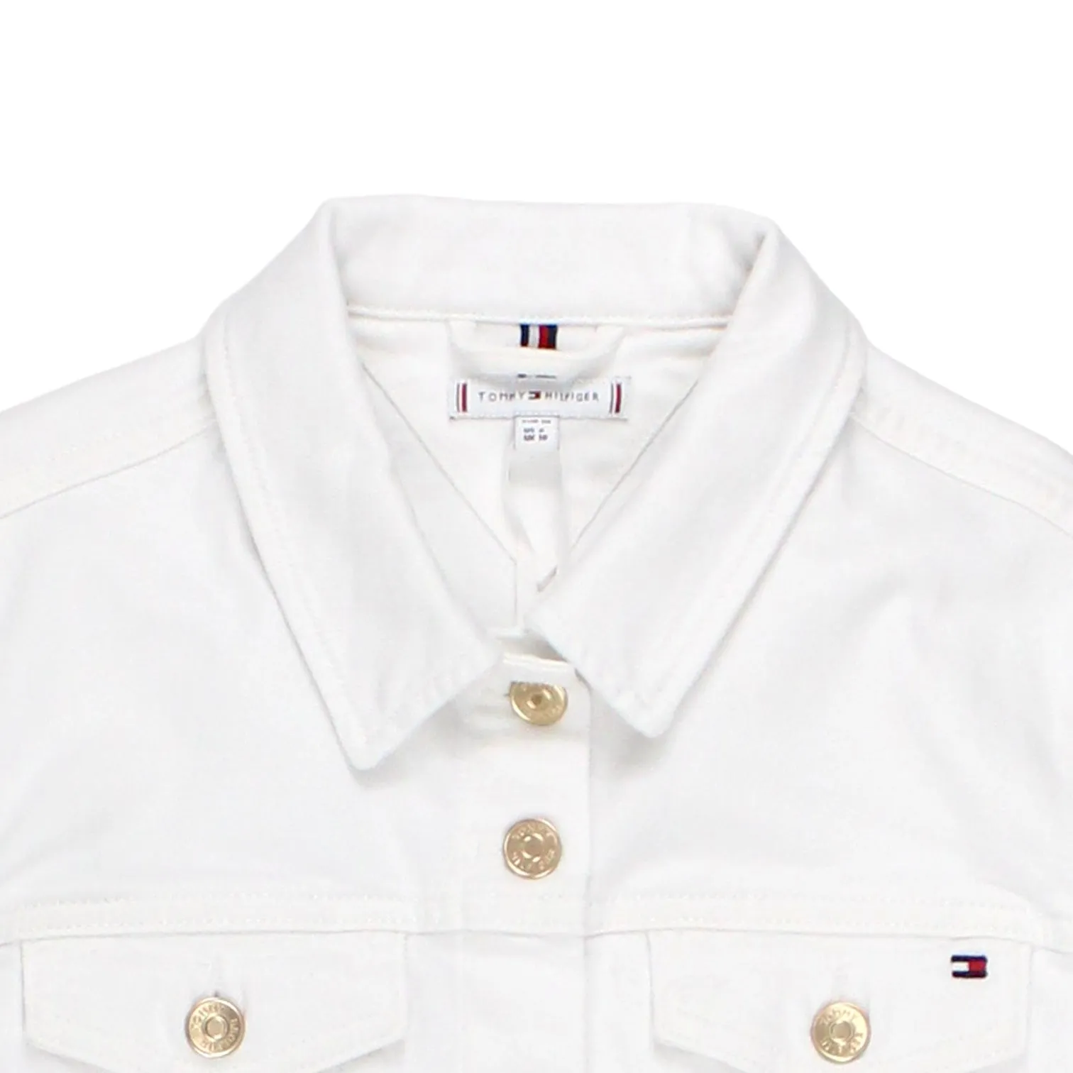 Tommy Hilfiger White Denim Jacket