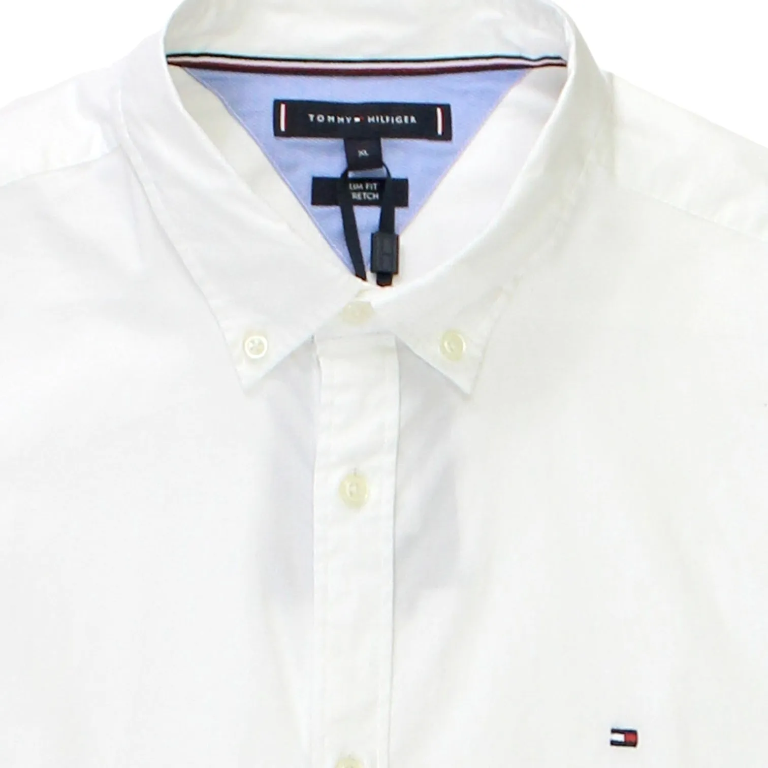 Tommy Hilfiger White Slim Fit Shirt