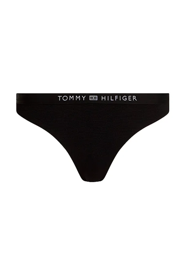 Tommy Hilfiger Women Tonal Bikini Bottom Black