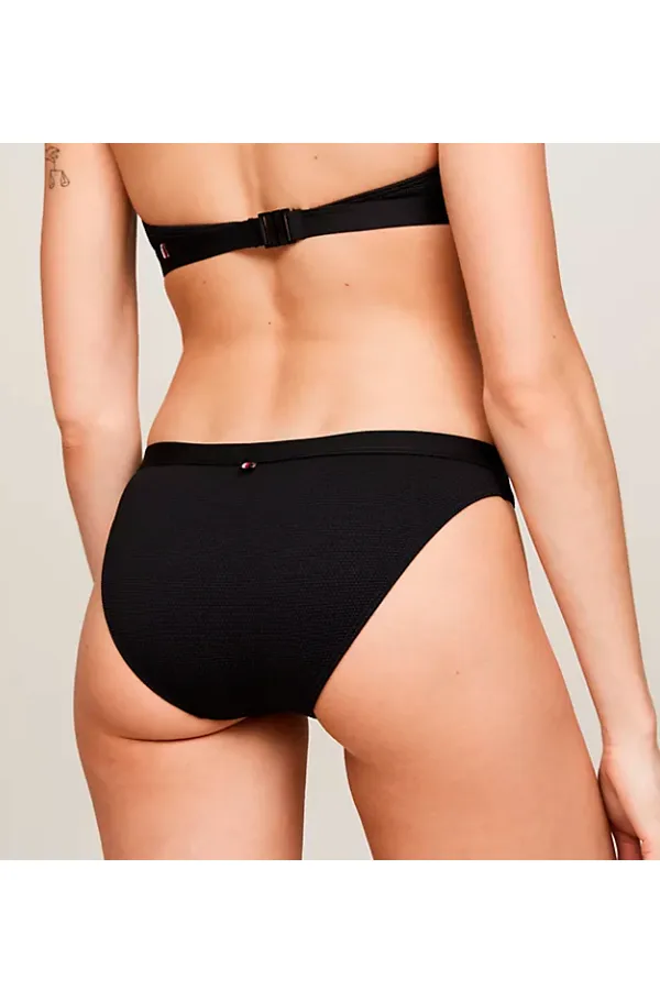 Tommy Hilfiger Women Tonal Bikini Bottom Black