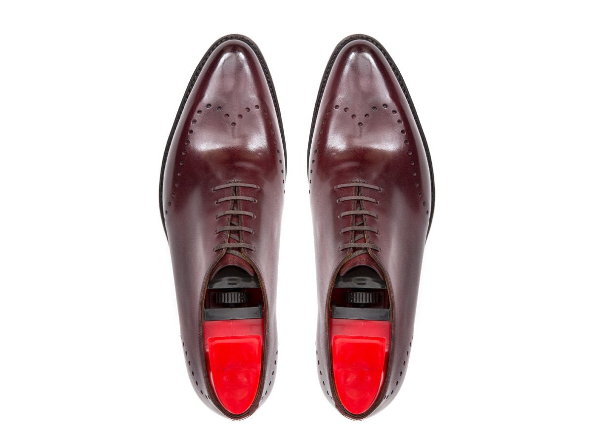 Tony - MTO - Burgundy Calf - JKF Last - Single Leather Sole