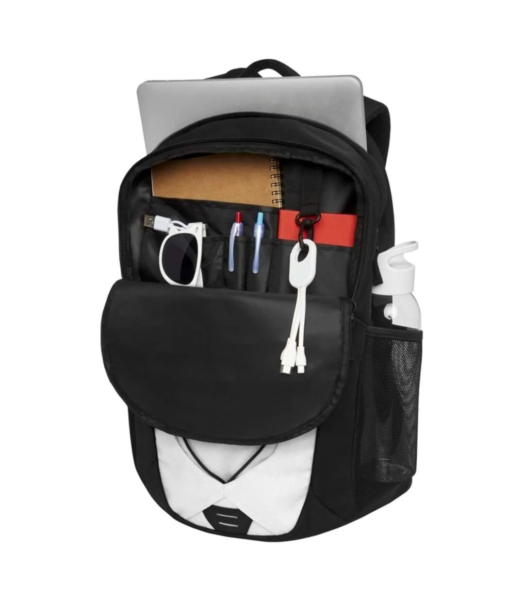 Trails backpack one size white/solid black Bullet