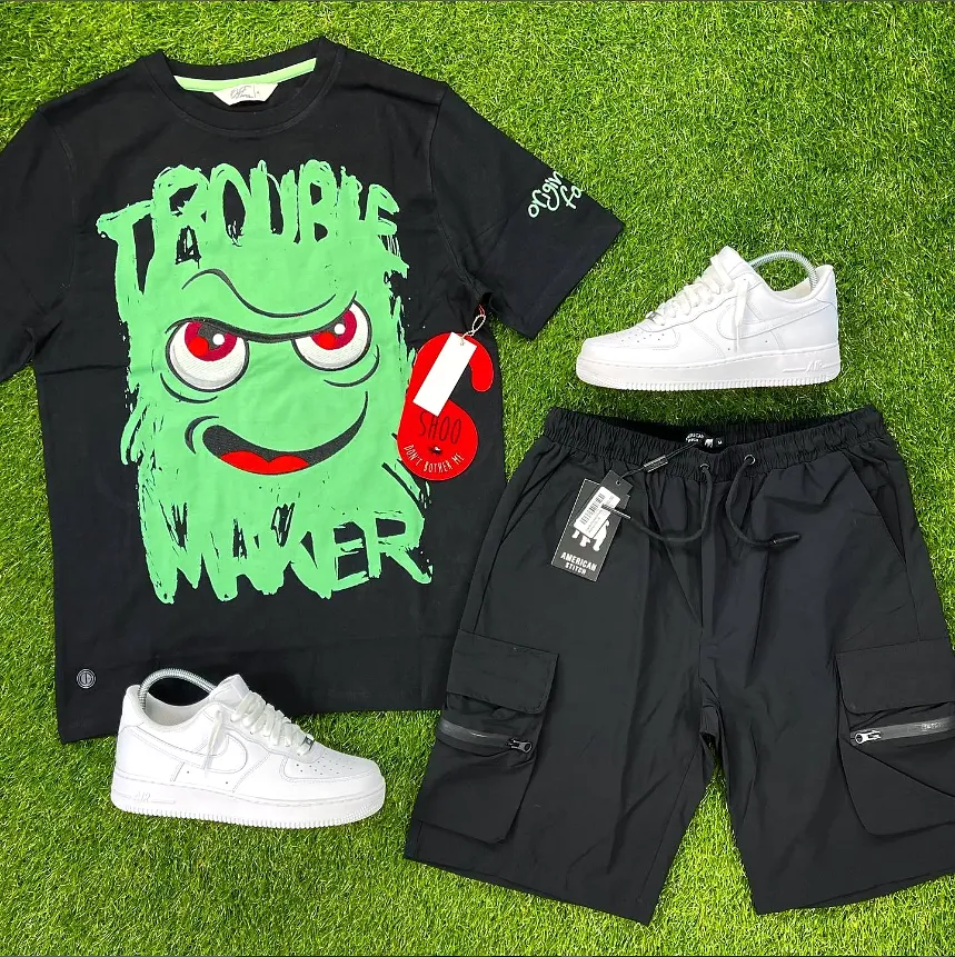 Troublemaker Tee (Black) /D4