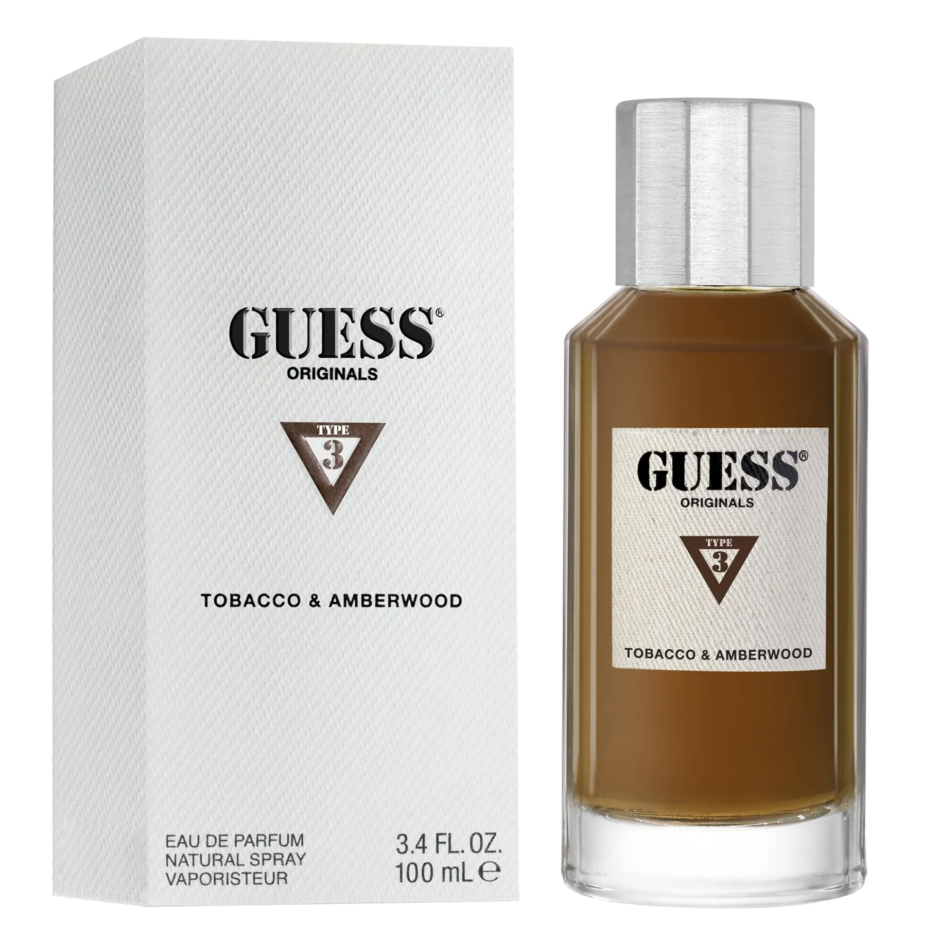 Type 3 Tobacco & Amberwood by Guess 100ml EDP