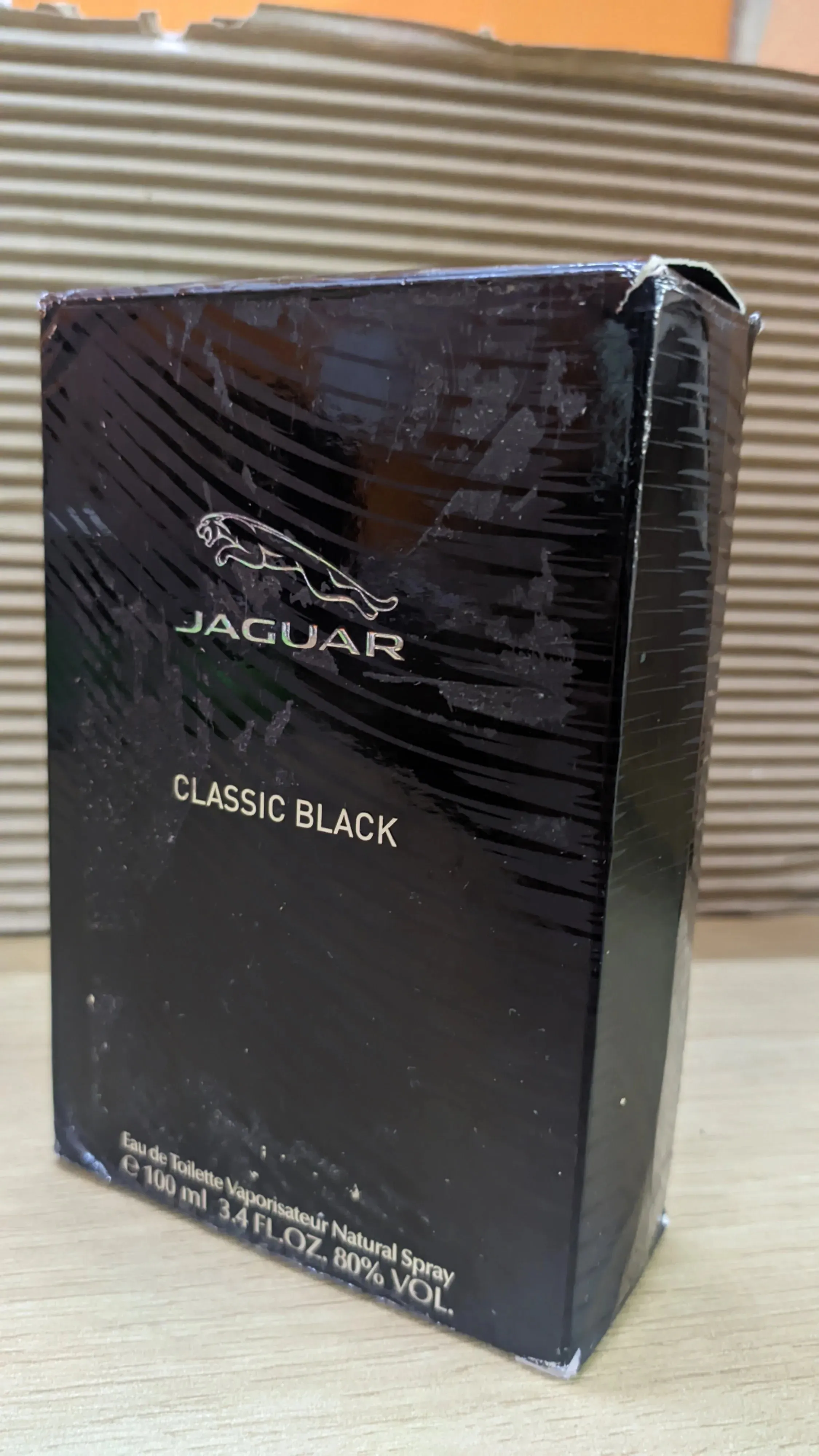 Unboxed Jaguar Classic Black EDT Perfume for Men 100 ml