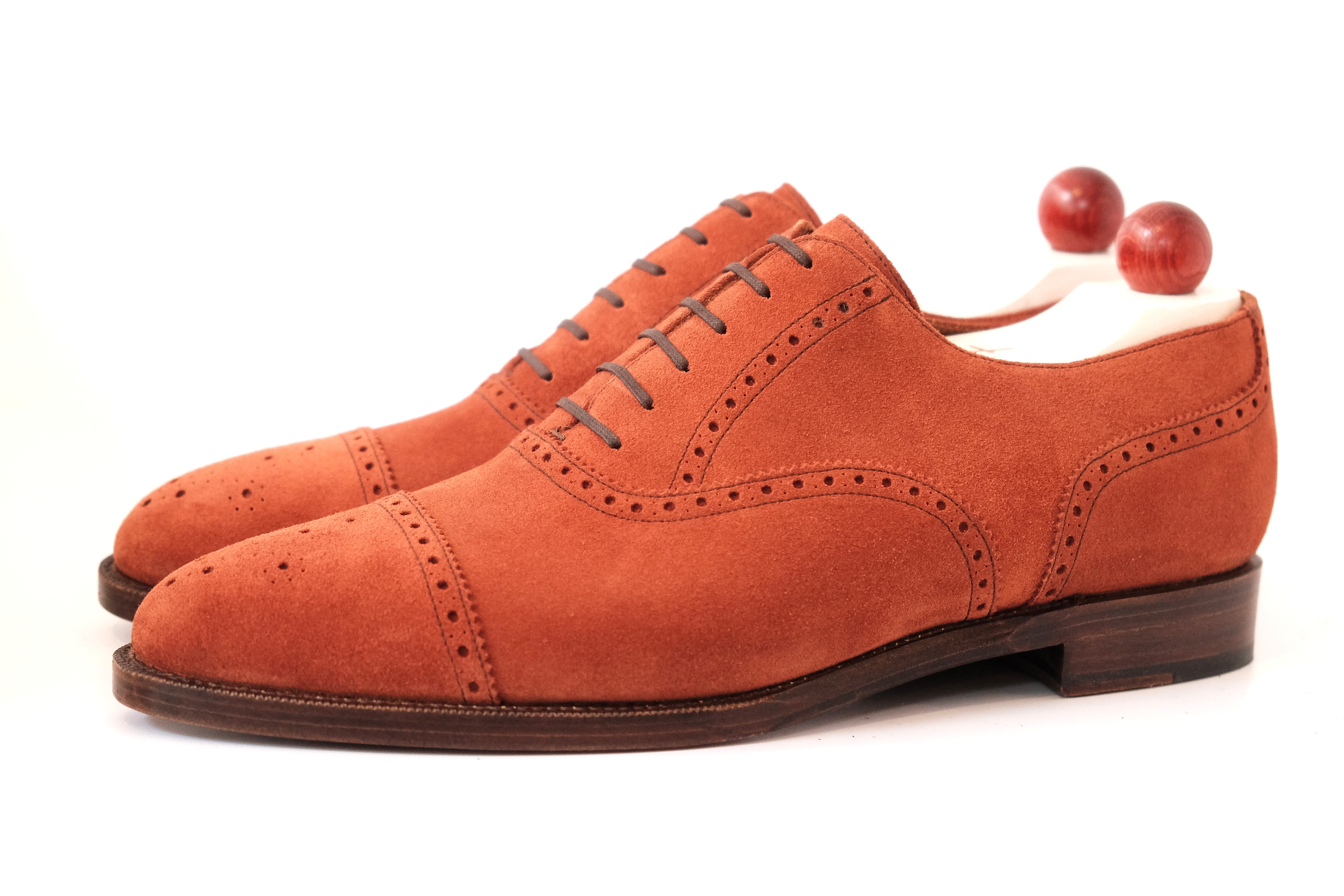 Windermere - MTO - Rust Suede - TMG Last - Double Leather Sole